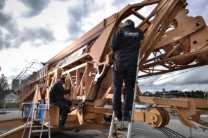 Svets & Maskinservice Kran Lift Service Felsök Reparation Montering upp ned flytt